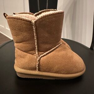 Joe Fresh suede brown baby boots size 5